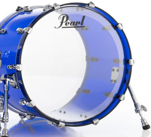 Pearl Crystal Beat 22" x 16" Bass Drum, Blue Sapphire