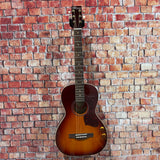 Damaged Norman B18 Parlor GT Q-Discrete Acoustic Guitar - Cherry Burst