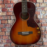Damaged Norman B18 Parlor GT Q-Discrete Acoustic Guitar - Cherry Burst
