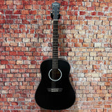 Store Demo Washburn DFED Acoustic Electric Guitar - Striped Ebony