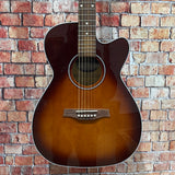 Damaged Seagull Performer CW CH Acoustic/Electric Guitar - Burnt Umber