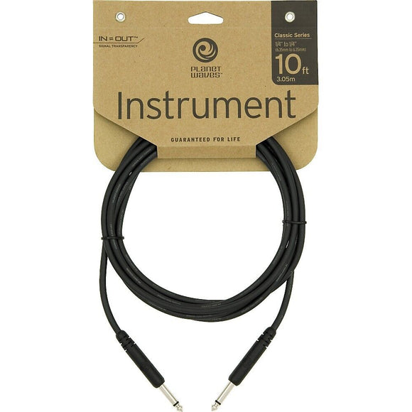 D'addario Classic Series Instrument Cable - 10'