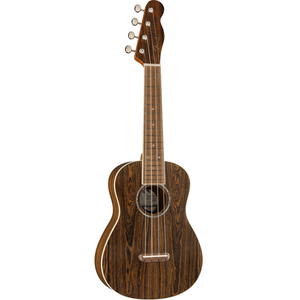 Like the famous Southern California beach it’s named for, the Zuma Exotic Concert Ukulele inspires creativity. Built with a choice of bocote or spalted maple top, back, and sides, the Zuma Exotic has a striking and elegant appearance with a warm, balanced tone to match.