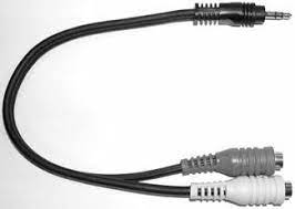 Link AA22Y 1/8" Male to 2 1/8" Female Cables deliver unmatched reliability in highly cost effective products designed for live, studio and DJ applications.