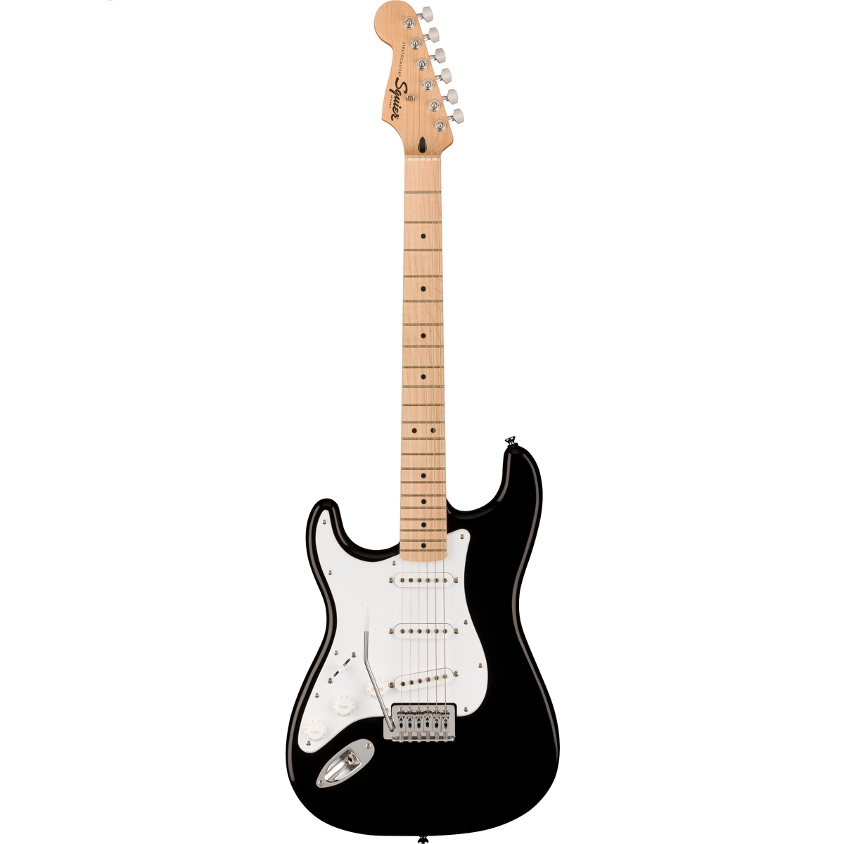 Squier Sonic Stratocaster Electric Guitar - Black, Left Handed
