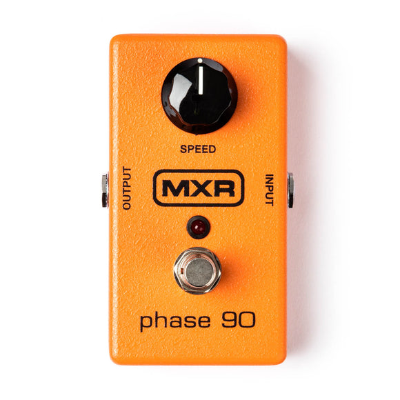 Not just for guitars; The MXR M101 Phase 90 Phaser works well with bass, keyboards and even vocals. Vary the speed from a subtle, long cycle to a fast, watery warble and myriad vintage vibrations in between.