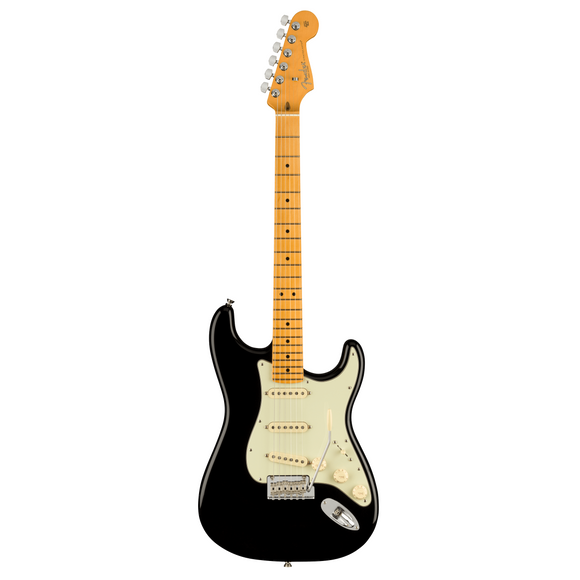 Fender American Professional II Stratocaster - Black, Maple Fingerboard w/ Case