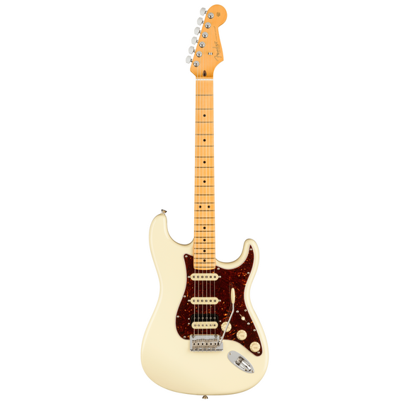 American Pro II Strat HSS - Olympic White Maple w/Case