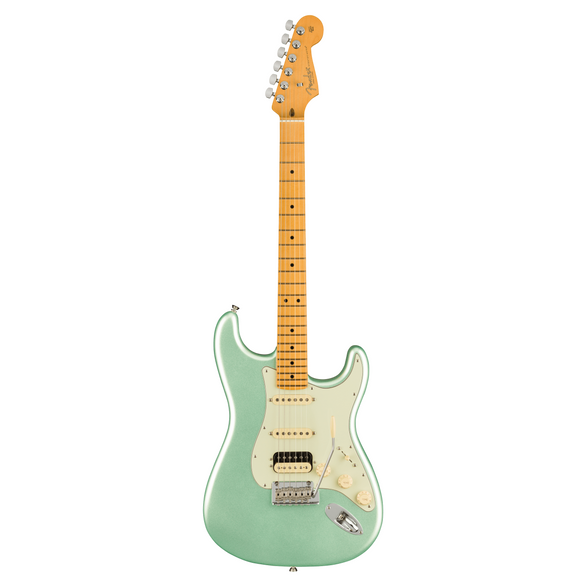 American Pro II Strat HSS - Mystic Surf Green Maple w/Case