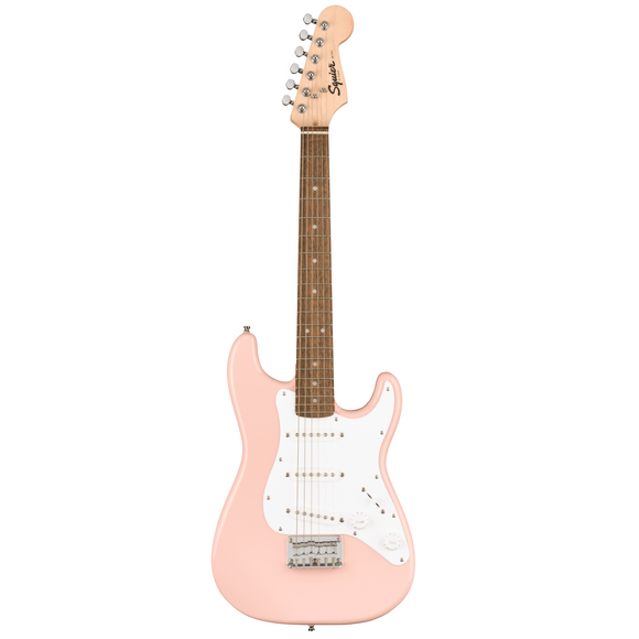 Squier Mini Stratocaster Electric Guitar - Shell Pink