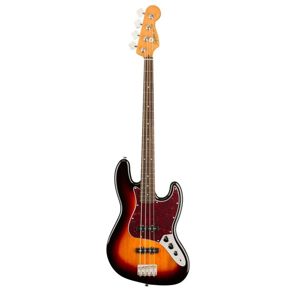 Squier Classic Vibe '60s Jazz Bass Guitar - 3-Color Sunburst with
