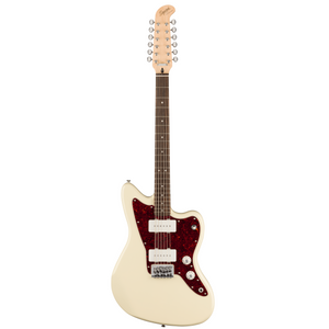Squier Paranormal Jazzmaster XII Electric Guitar - Olympic White