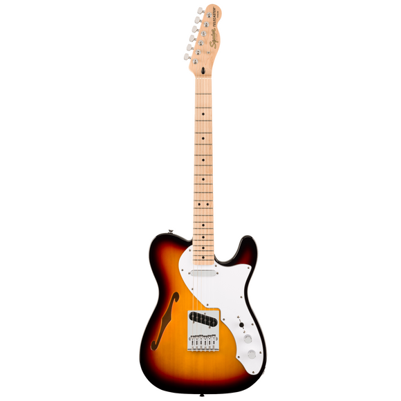 Squier Affinity Telecaster Thinline Electric Guitar - 3-Color Sunburst