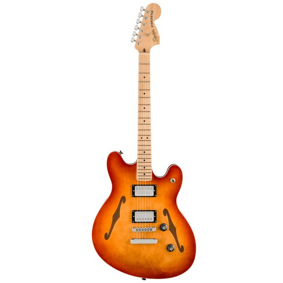 Squier Affinity Starcaster Deluxe Electric Guitar - Sienna Sunburst