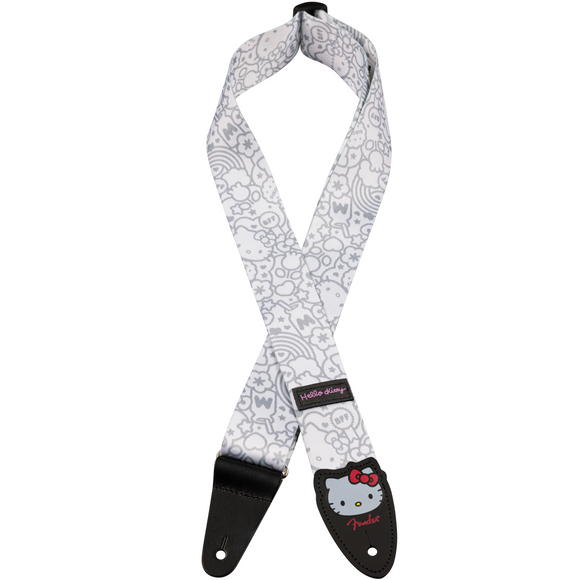 Fender Hello Kitty Guitar Strap - White