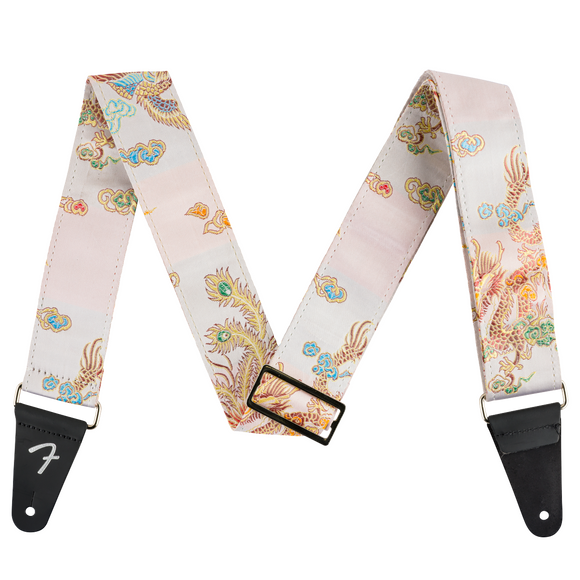 Fender Satin Dragon Guitar Strap - Ivory