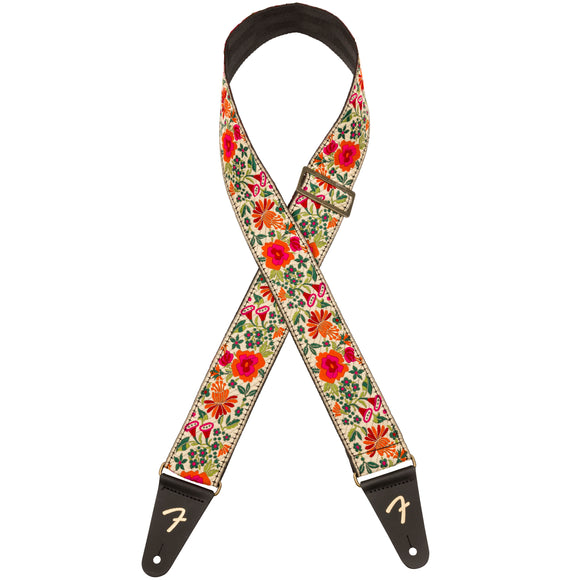 Fender Mosaic Jacquard Guitar Strap - Cream