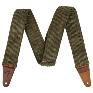 Fender Corduroy Guitar Strap - Antique Olive