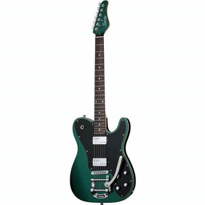 Schecter Retro PT Fastback IIB w/Bigsby - Dark Emerald Green