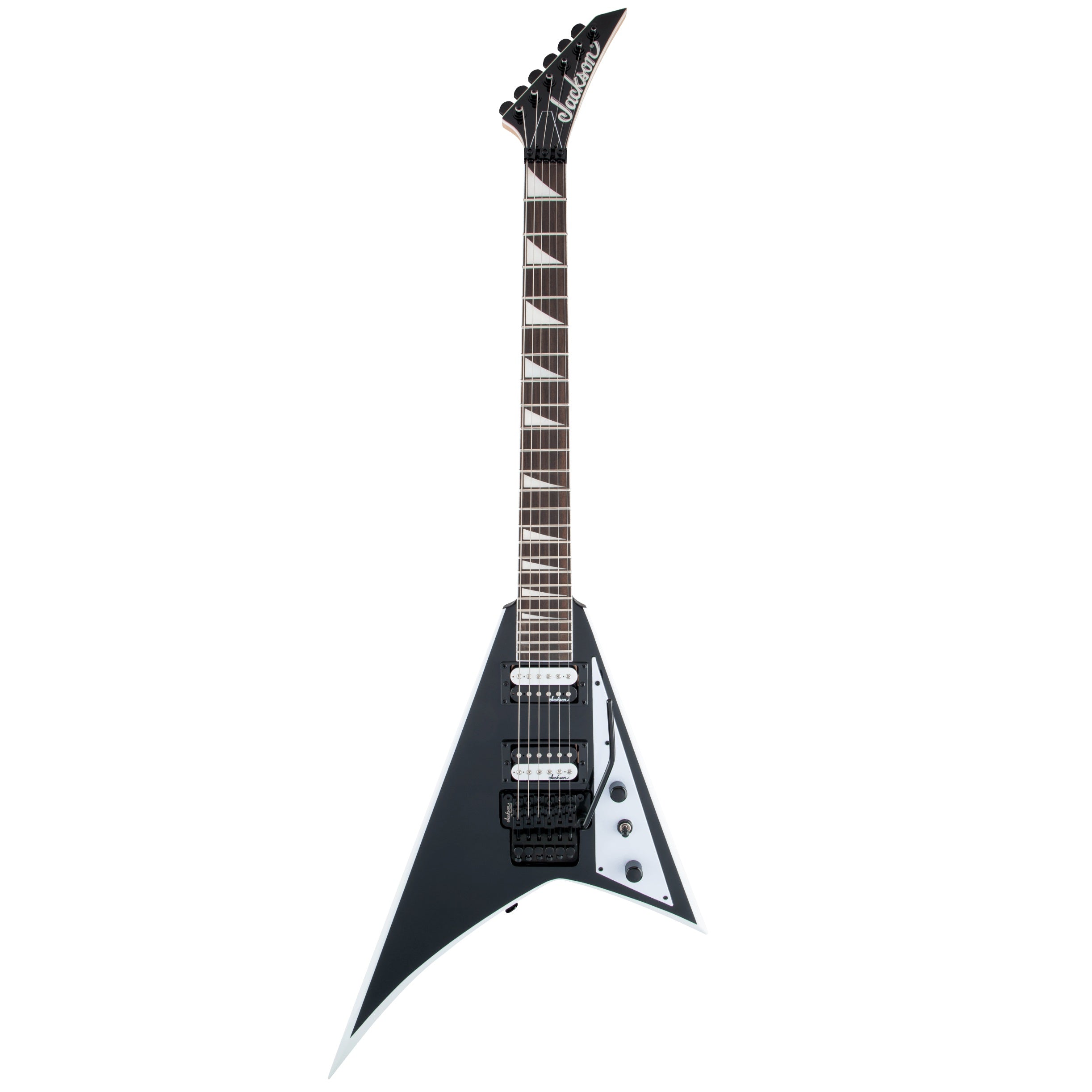 Jackson JS32 Rhoads Electric Guitar - Black w/ White Bevels