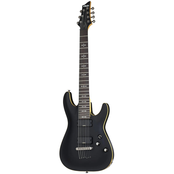 Schecter Demon 7 - Aged Black Satin