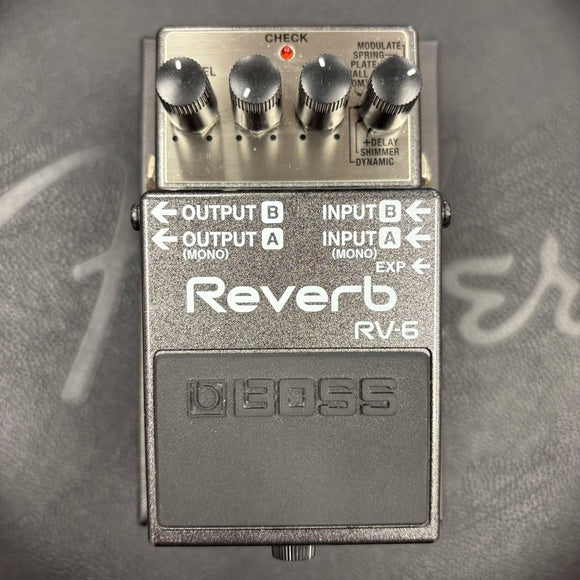 USED Boss RV-6 Reverb