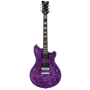 EVH SA-126 Special Quilt Maple Electric Guitar - Transparent Purple