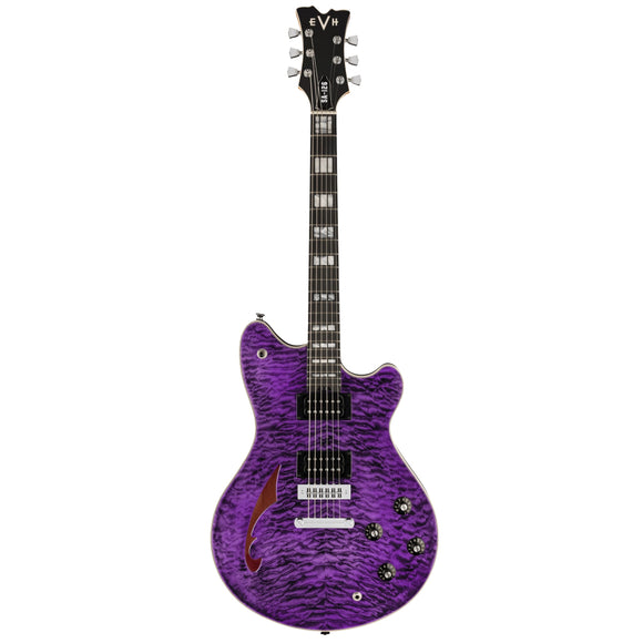 EVH SA-126 Special Quilt Maple Electric Guitar - Transparent Purple