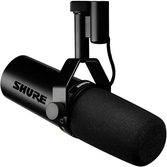 Shure SM7dB Cardioid Dynamic Microphone with built-in +28dB Preamp