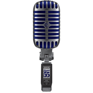 Shure Super 55 Supercardioid Dynamic Mic with BETA58 capsule