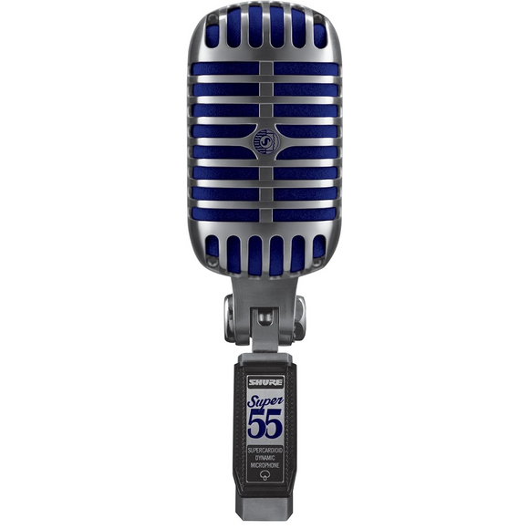 Shure Super 55 Supercardioid Dynamic Mic with BETA58 capsule