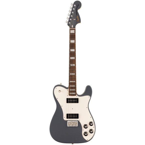 Fender Chris Shiflett Cleaver Telecaster Deluxe - Charcoal Frost Metallic w/ Case
