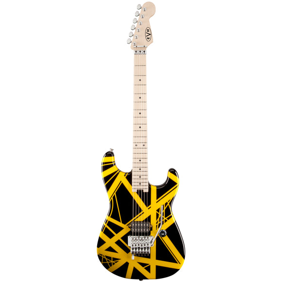 EVH Striped Series - Black w/ Yellow Stripes