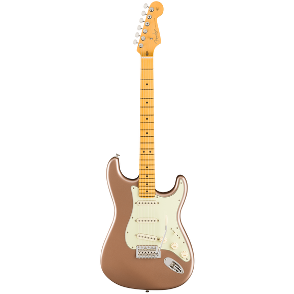 Fender American Professional Classic Stratocaster - Faded Firemist Gold with Maple Fingerboard