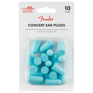 Fender Concert Ear Plugs - 10 Pack