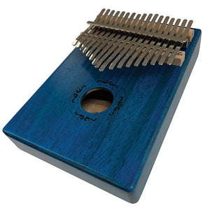 Kalimba 17 Keys - Transparent Blue