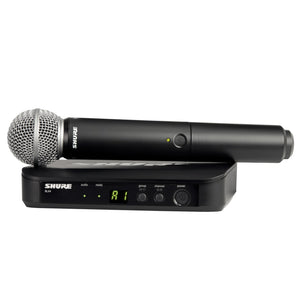 Shure BLX24/SM58 Wireless Handheld Microphone System