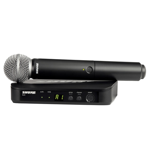 Shure BLX24/SM58 Wireless Handheld Microphone System