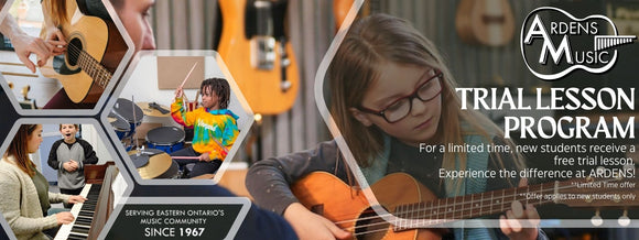 Free Trial Music Lessons at Ardens Music School Kingston,Trenton,Belleville