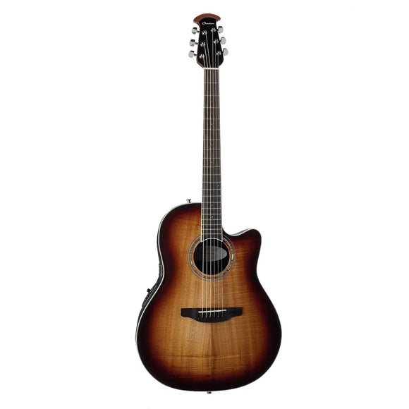 Ovation Celebrity Plus Super Shallow Acoustic/Electric Guitar - Koa Burst