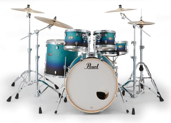 Pearl Decade Maple 5-Piece Drum Set Shell Pack, Azure Daybreak