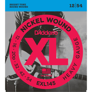 D'Addario EXL145 Heavy 12-54 Electric Strings