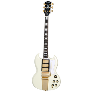 Epiphone 1963 SG Custom Electric Guitar w/ Maestro Vibrola - Classic White