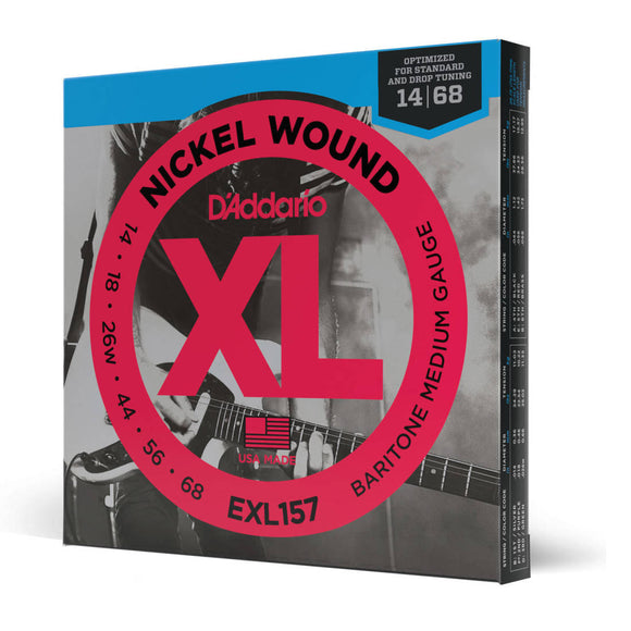 D'addario EXL157 Nickel Wound 14-68 Baritone Strings