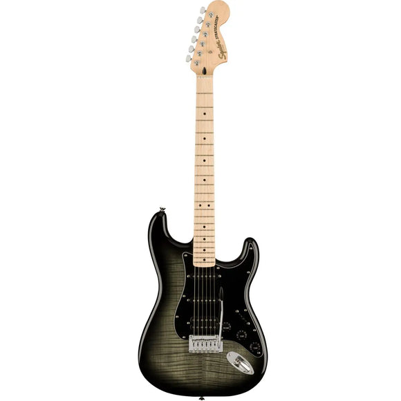 Squier Affinity Strat FMT HSS - Black Burst