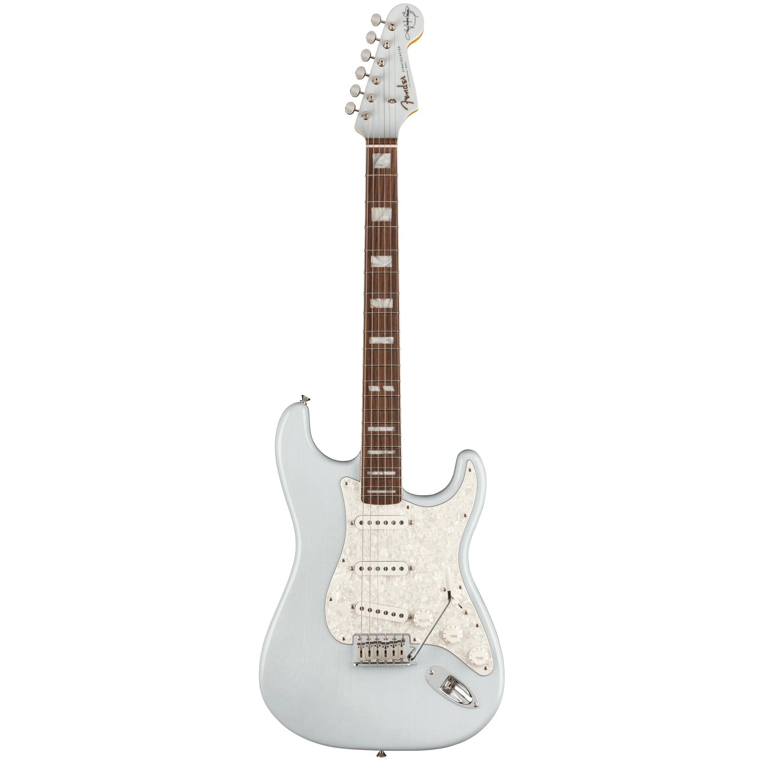 送料無料 - Strat Shepherd Wayne Kenny Fender Transparent Sonic Faded ギター