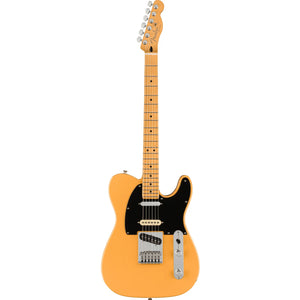 Fusing classic Fender design with player-centric features and exciting new finishes, the Player Plus Nashville Telecaster® delivers superb playability and unmistakable style.  Powered by a set of Player Plus Noiseless pickups, the Player Plus Nashville Tele® delivers warm, sweet Tele® twang – as well as Strat® in-between tones – without hum.
