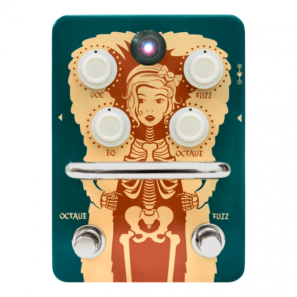 Orange Fur Coat Vintage Fuzz Pedal w/ Adjustable Octave