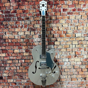 2023 marks the “Double Platinum” Anniversary for the Gretsch brand. To commemorate 140 years of unmistakable sound, we proudly present the Limited Edition G6118T-140 Anniversary™ Hollow Body - a guitar that honors its past while providing the power and voice for the next generation of visionary players.