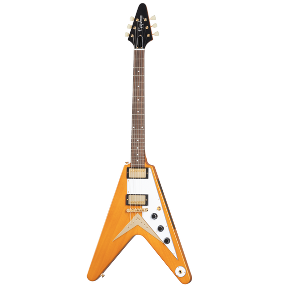 Epiphone Korina Flying V Electric Guitar - Natural